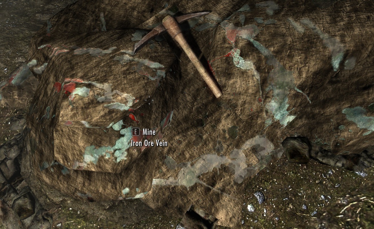 Gold Ore Veins Skyrim