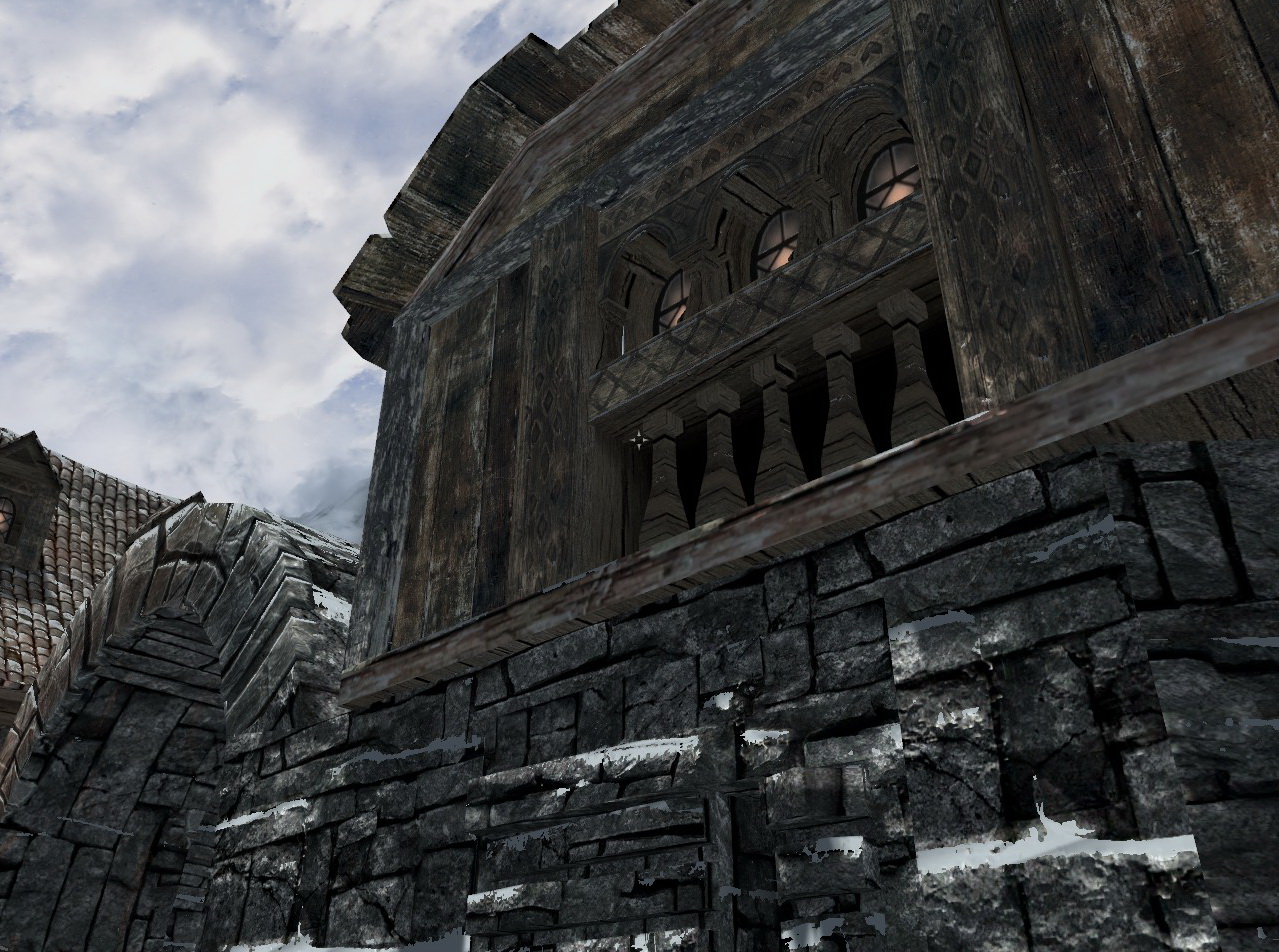 Meshes\Architecture\Windhelm\WHStoneQuarterHouses01.nif gaps and UV