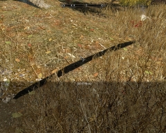 Floating cliff
