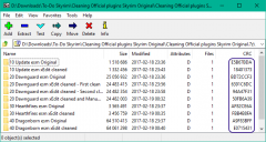 Cleaned File CRCs