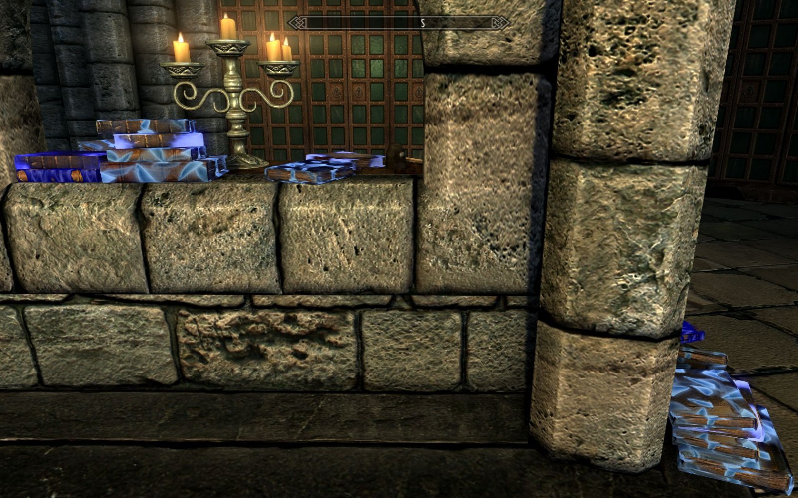 unreadbooksglowarcanaeum2.jpg Skyrim AFK Mods