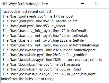Wrye Bash All Games Page 4 Tools Of The Trade Afk Mods