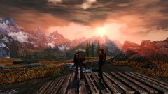 The end of the day back at Whiterun