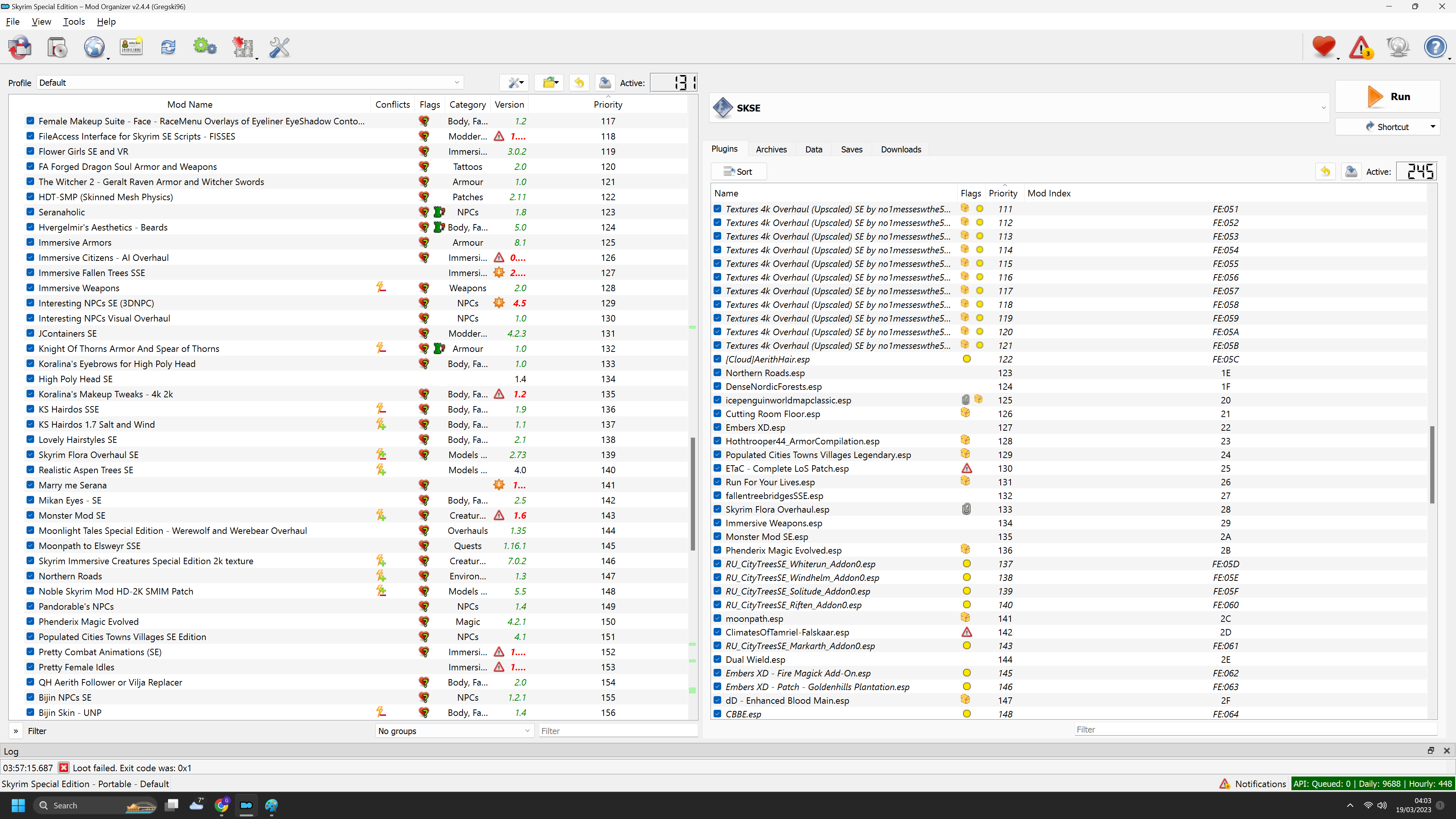 Please Help With Load Order Mod