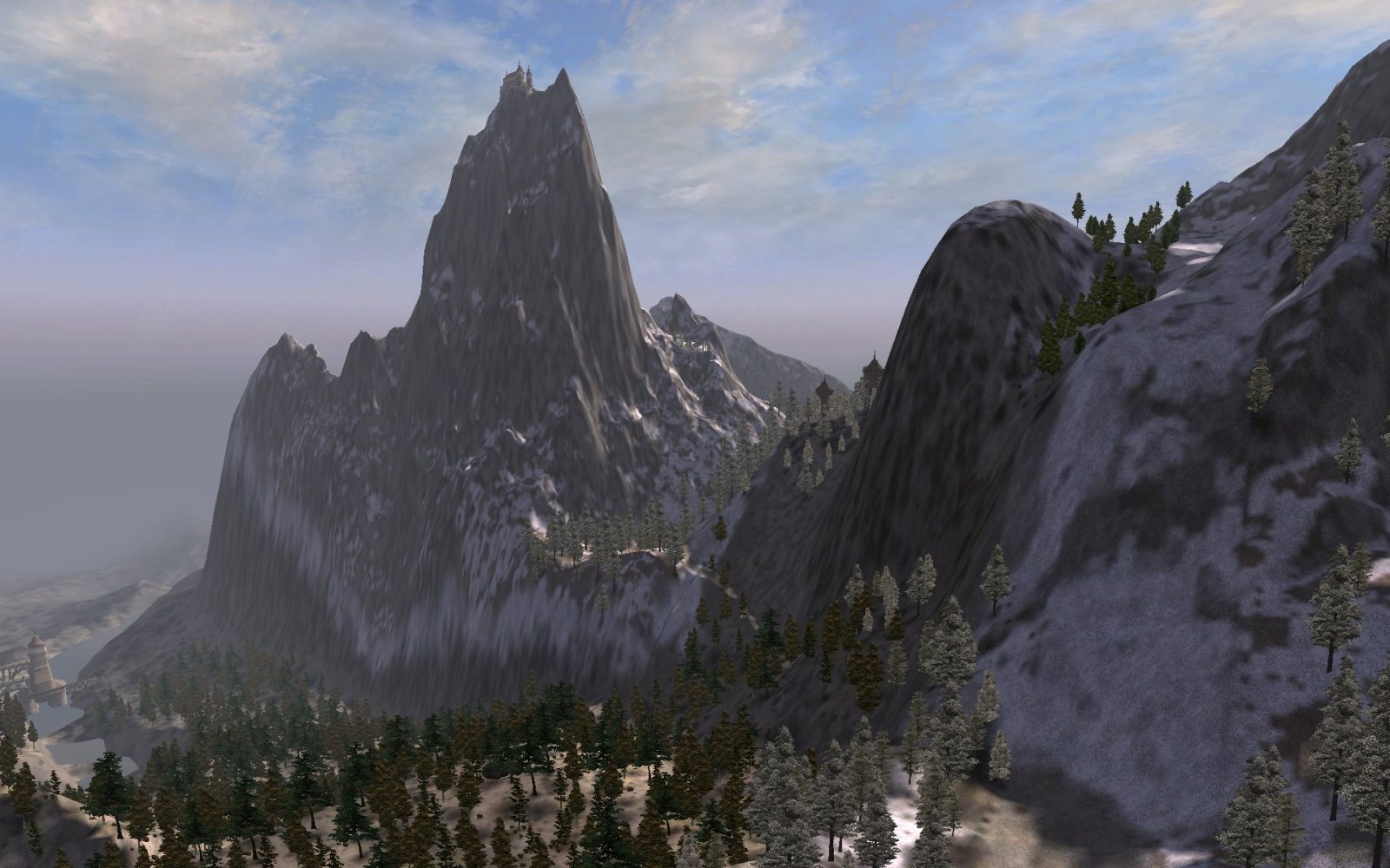 High Hrothgar Viewed From The South