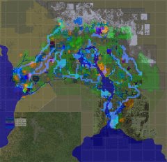 Tamriel World space Grid Map  Version 2 Most Mods active
