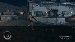 Akila City guard patrolling in underpants