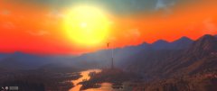 Atmospheres2 sunset ... with large sun